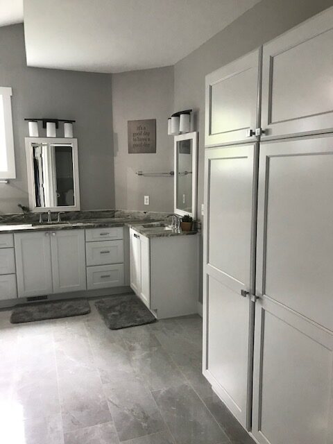 cabinet detailing of new construction